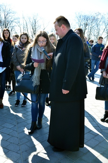 Maturzyści z Opoczna na Jasnej Górze