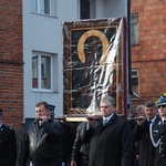 Powitanie ikony MB Częstochowskiej w Kiernozi