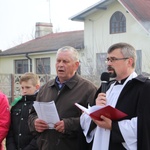 Powitanie ikony MB Częstochowskiej w Luszynie