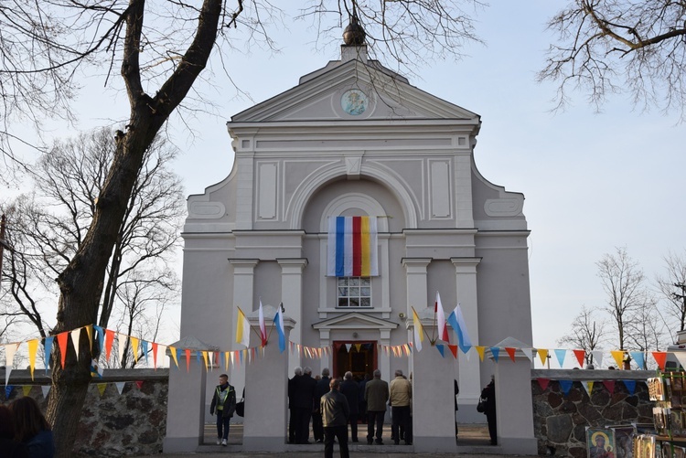 Powitanie ikony MB Częstochowskiej w Śleszynie