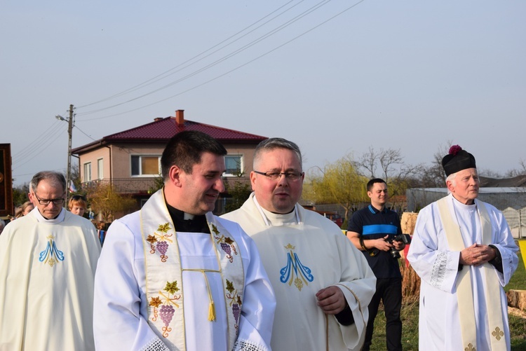 Powitanie ikony MB Częstochowskiej w Śleszynie