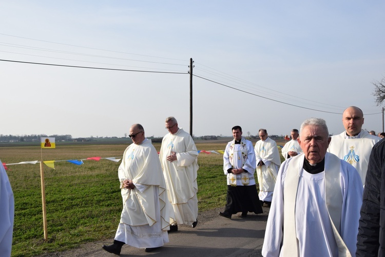 Powitanie ikony MB Częstochowskiej w Śleszynie