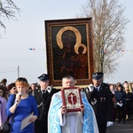 Powitanie ikony MB Częstochowskiej w Śleszynie