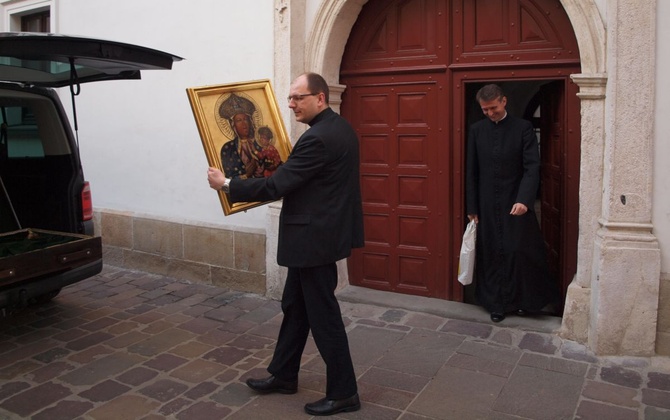 Pani Kazimierzowska w drodze do Rajczy