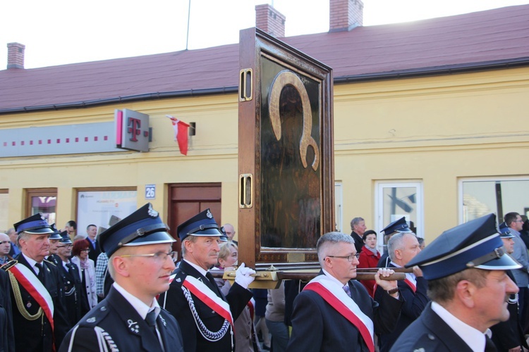 Powitanie ikony MB Częstochowskiej w Żychlinie