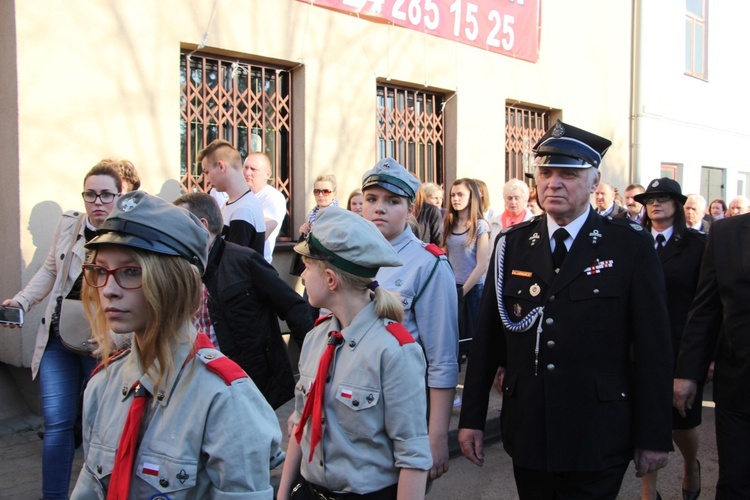 Powitanie ikony MB Częstochowskiej w Żychlinie
