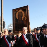 Powitanie ikony MB Częstochowskiej w Żychlinie