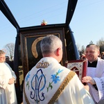 Powitanie ikony MB Częstochowskiej w Żychlinie