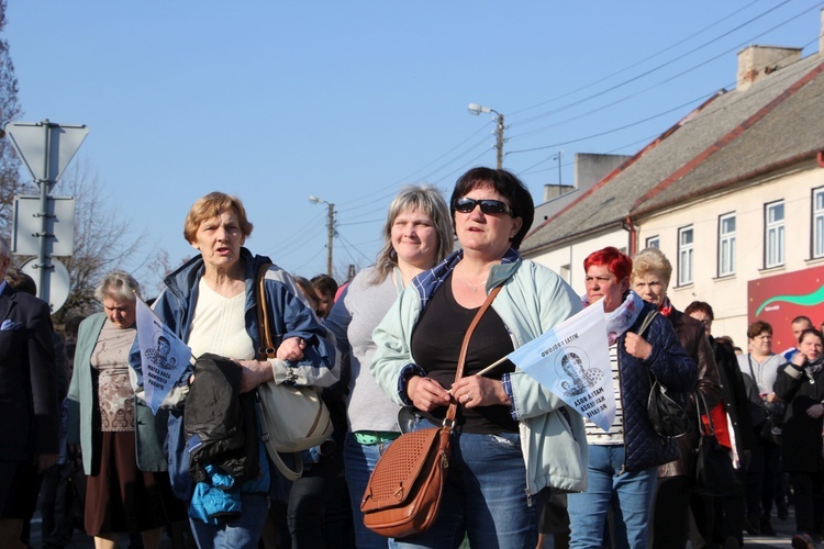 Powitanie ikony MB Częstochowskiej w Żychlinie