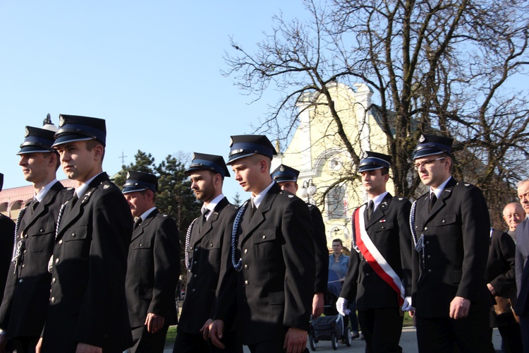 Powitanie ikony MB Częstochowskiej w Żychlinie