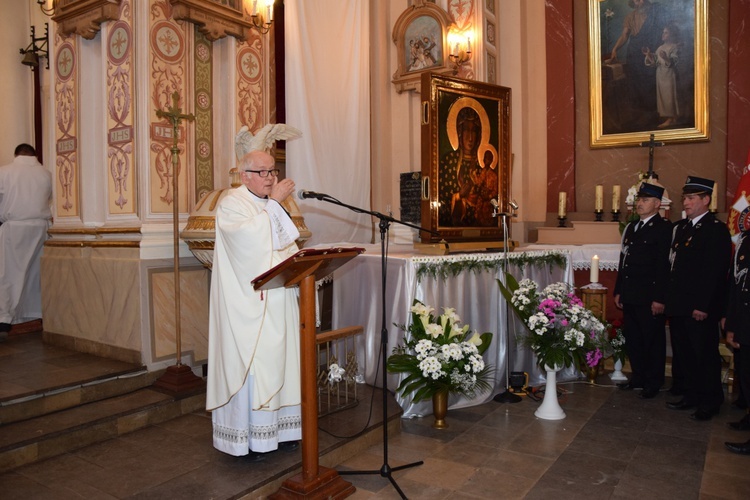 Powitanie ikony MB Częstochowskiej w Suserzu