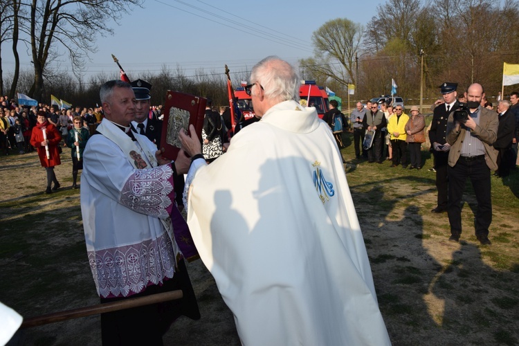 Powitanie ikony MB Częstochowskiej w Suserzu