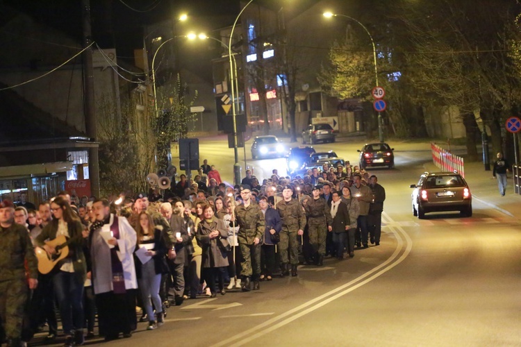 Papieska droga krzyżowa w Dębicy