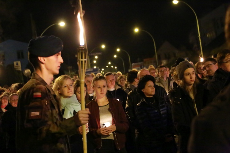 Papieska droga krzyżowa w Dębicy