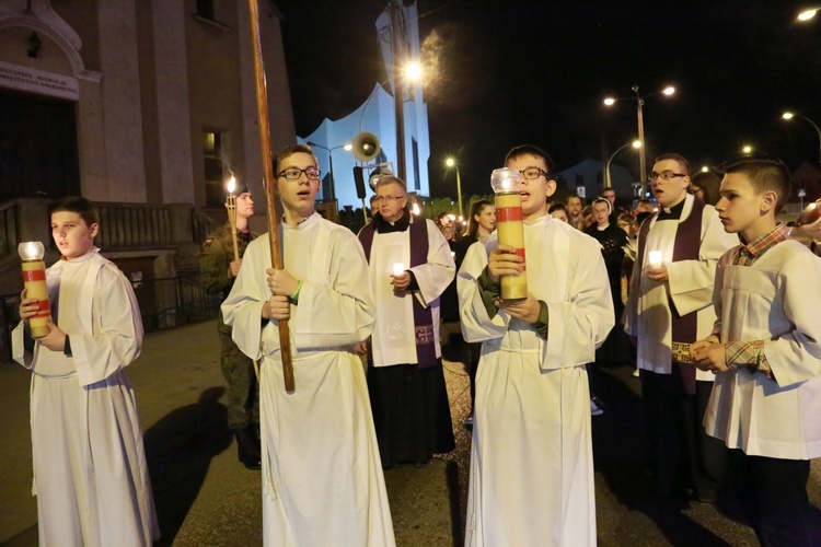 Papieska droga krzyżowa w Dębicy