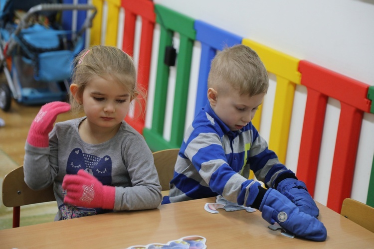 Dzień Osób z Zespołem Downa w przedszkolu Bajkowy Dworek w Chybiu