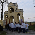 Powitanie ikony MB Częstochowskiej w Trębkach