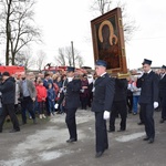 Powitanie ikony MB Częstochowskiej w Trębkach