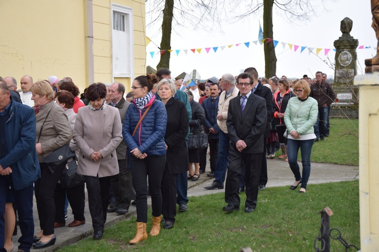 Powitanie ikony MB Częstochowskiej w Trębkach