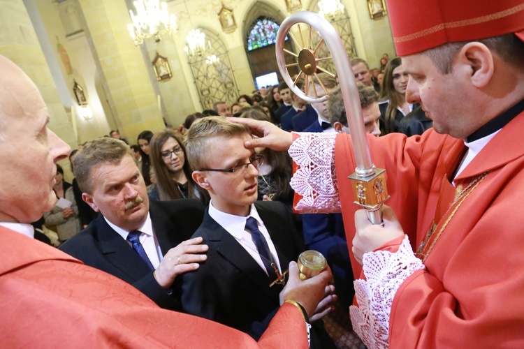 Bierzmowanie w Łużnej