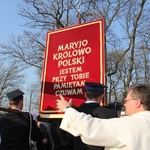 Powitanie ikony MB Częstochowskiej w Oporowie