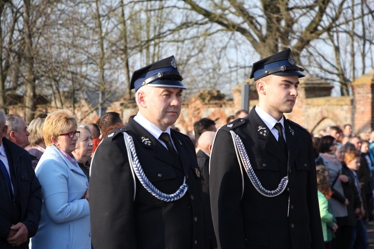 Powitanie ikony MB Częstochowskiej w Oporowie