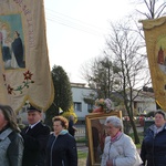 Powitanie ikony MB Częstochowskiej w Oporowie