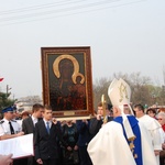 Powitanie ikony MB Częstochowskiej w Bedlnie