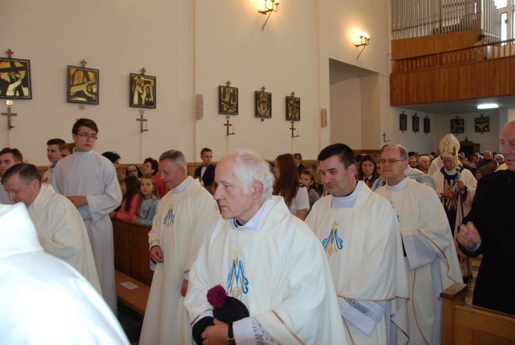 Powitanie ikony MB Częstochowskiej w Bedlnie