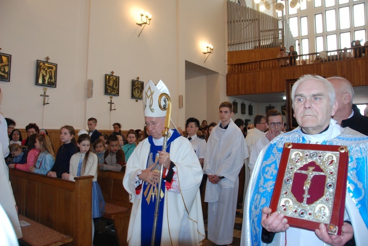 Powitanie ikony MB Częstochowskiej w Bedlnie