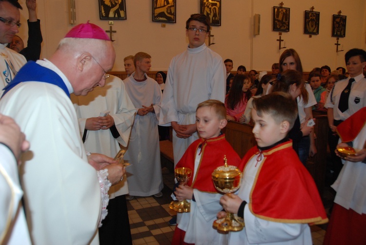 Powitanie ikony MB Częstochowskiej w Bedlnie