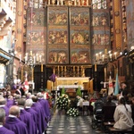 Pogrzeb ks. Stanisława Małysiaka - kościół Mariacki