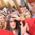 Bierzmowanie w bazylice św. Małgorzaty w Nowym Sączu cz. 1