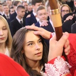 Bierzmowanie w bazylice św. Małgorzaty w Nowym Sączu cz. 1