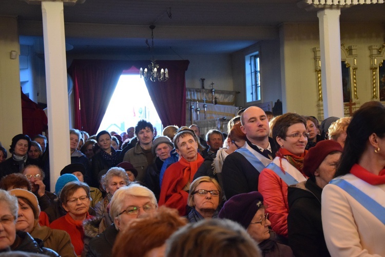 Powitanie ikony MB Częstochowskiej w Pleckiej Dąbrowie