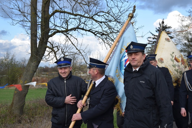 Powitanie ikony MB Częstochowskiej w Pleckiej Dąbrowie