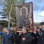 Powitanie ikony MB Częstochowskiej w Pleckiej Dąbrowie