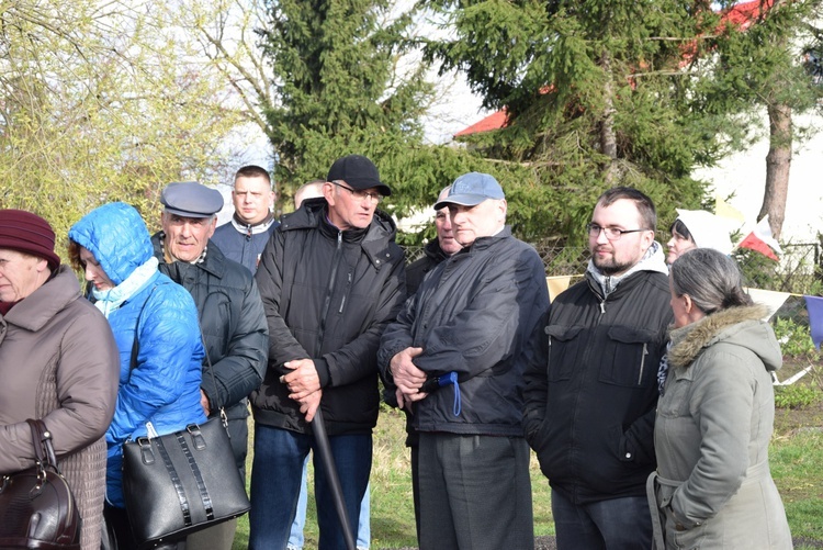 Powitanie ikony MB Częstochowskiej w Pleckiej Dąbrowie