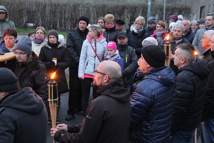 Miejska Droga Krzyżowa. Głuszyca