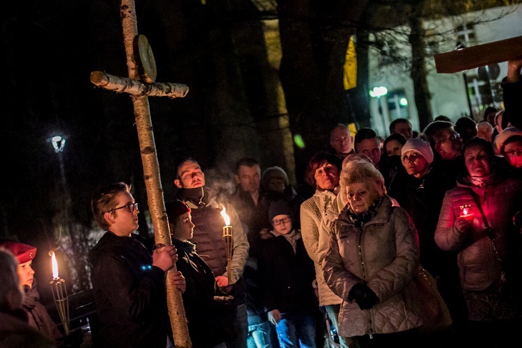 Droga Krzyżowa ulicami Olsztyna