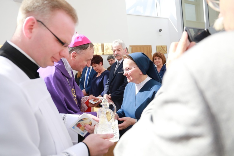 Poświęcenie kaplicy w Dąbrowie Tarnowskiej