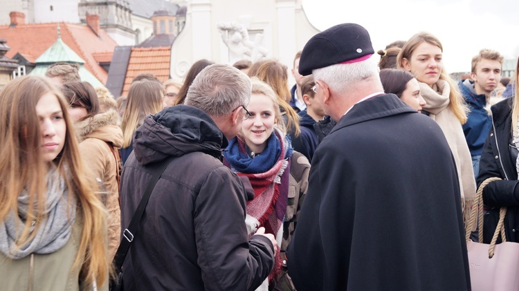 Pielgrzymka maturzystów na Jasną Górę