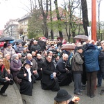 Krzyż na ulicach Bielska-Białej