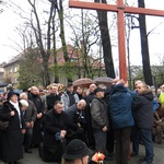 Krzyż na ulicach Bielska-Białej