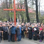 Krzyż na ulicach Bielska-Białej