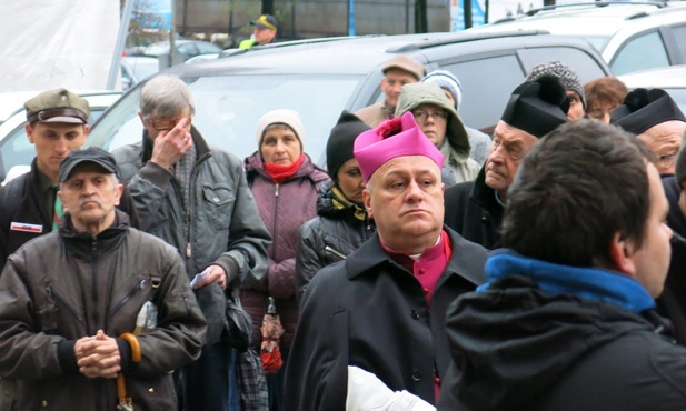 Krzyż na ulicach Bielska-Białej