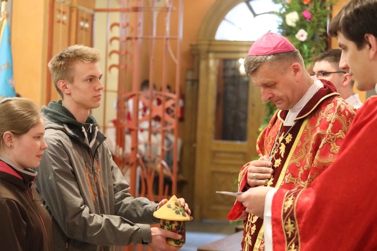 Niedziela Palmowa młodych w bielskiej katedrze - 2017