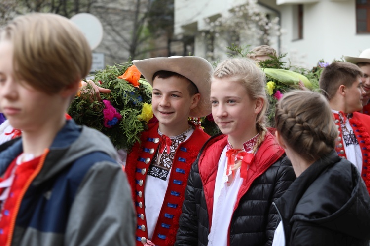 Niedziela Palmowa młodych w bielskiej katedrze - 2017