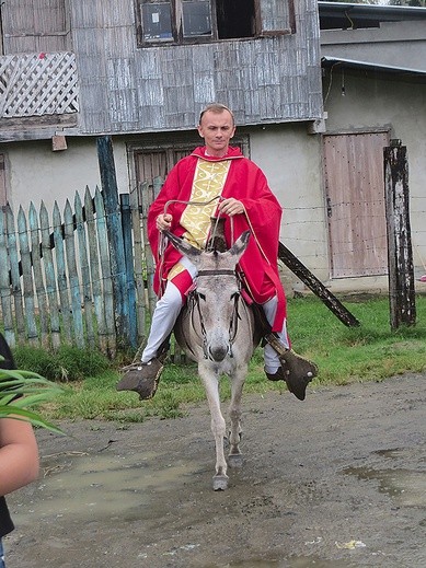 Obchody Niedzieli Palmowej po ekwadorsku.