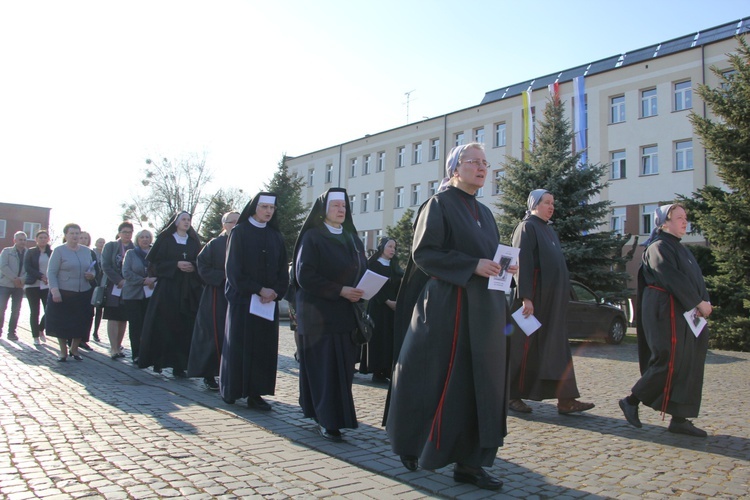 Powitanie ikony MB Częstochowskiej w WSD w Łowiczu